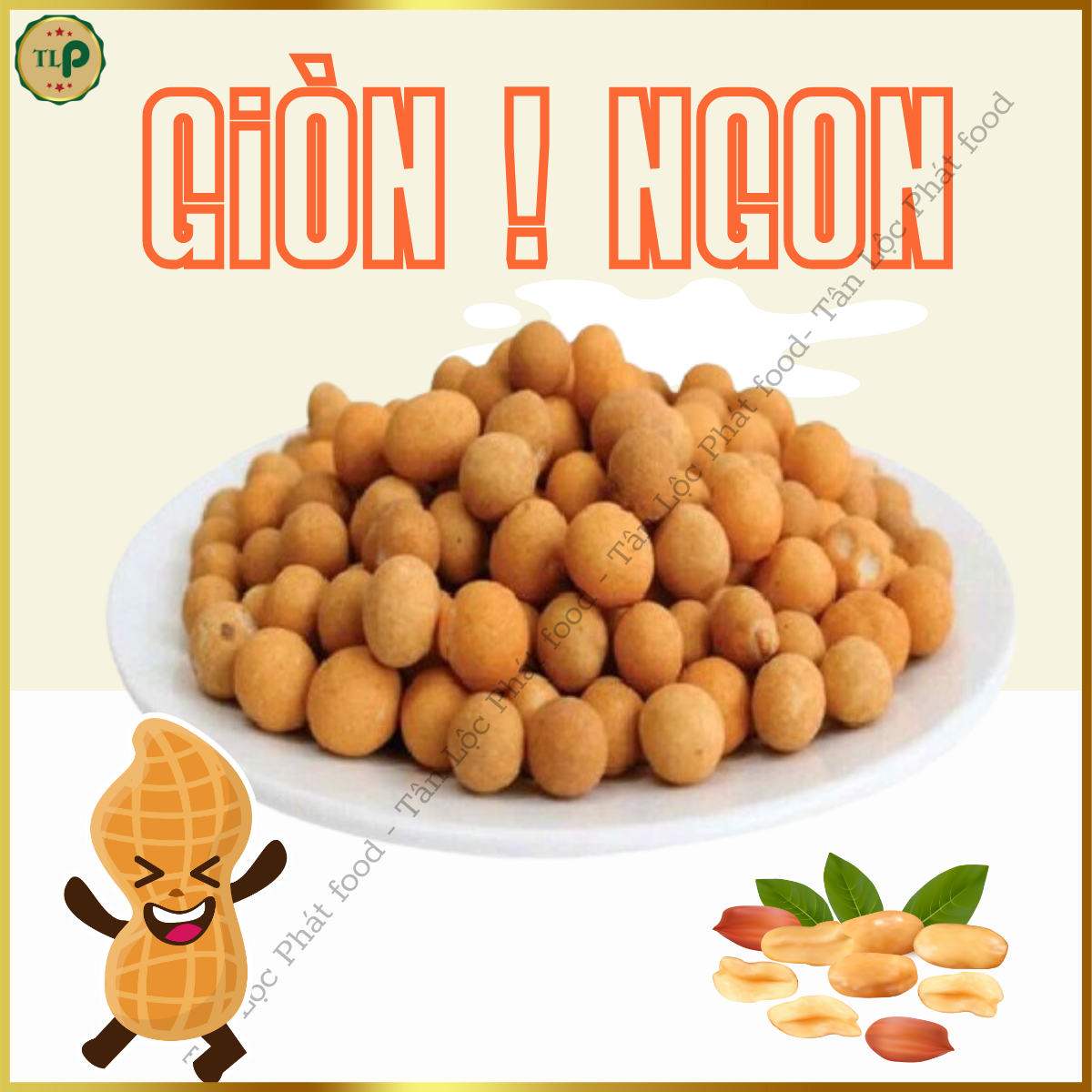 Tan Loc Phat Coconut Peanuts 80g Bag