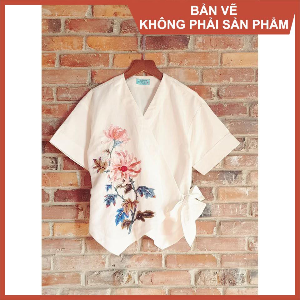 Rập giấy mã 785- rập áo croptop (Bản vẽ) (BẢN VẼ)