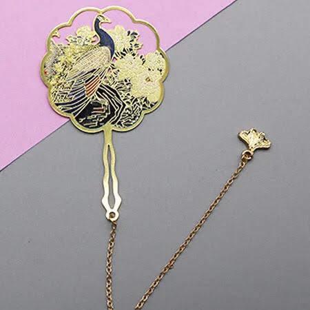 Bookmark chặn sách kim phiến