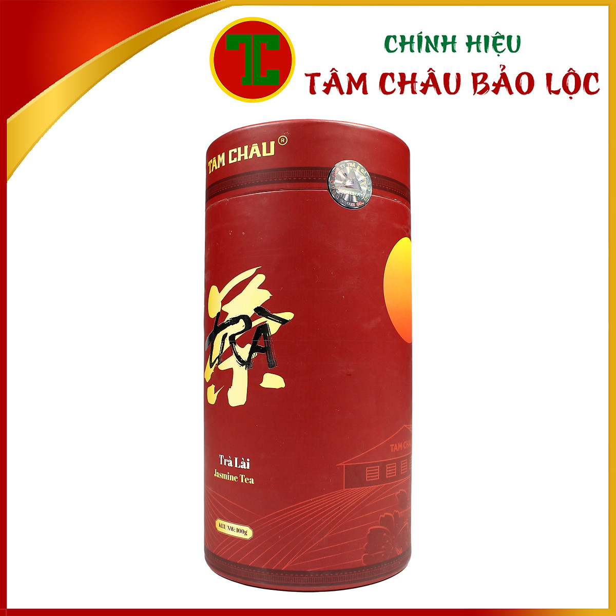 Trà Lài Tâm Châu Hộp Đỏ Cao Cấp 100Gr