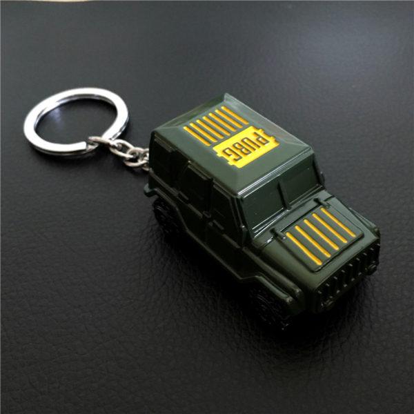 Móc khóa đồ chơi mô hình xe jeep vehicle car game pubg