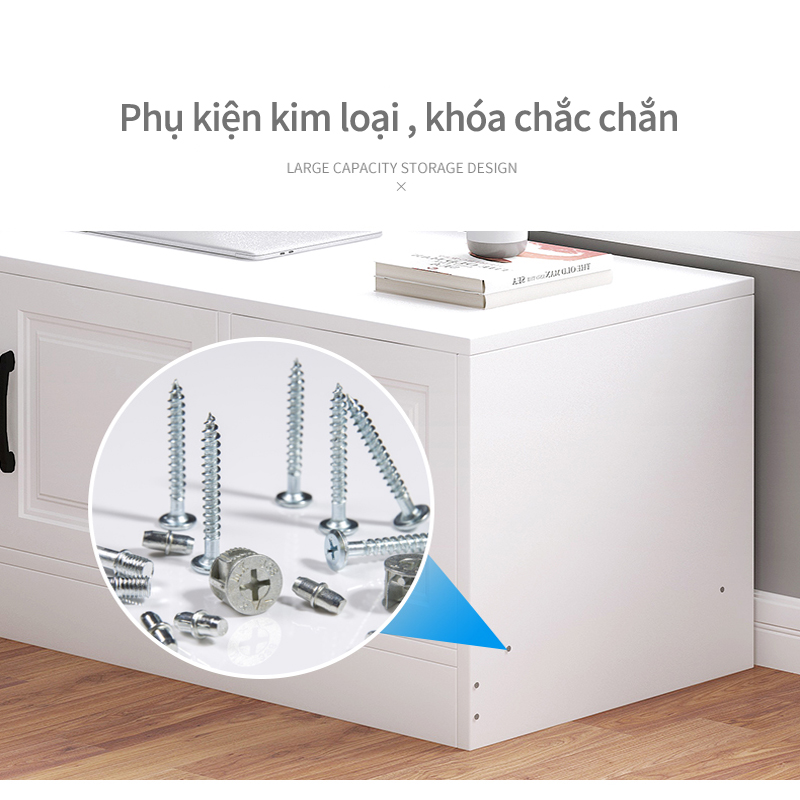 Tủ Để Đồ Thông Minh Tận Dụng Không Gian Cạnh Cửa Sổ