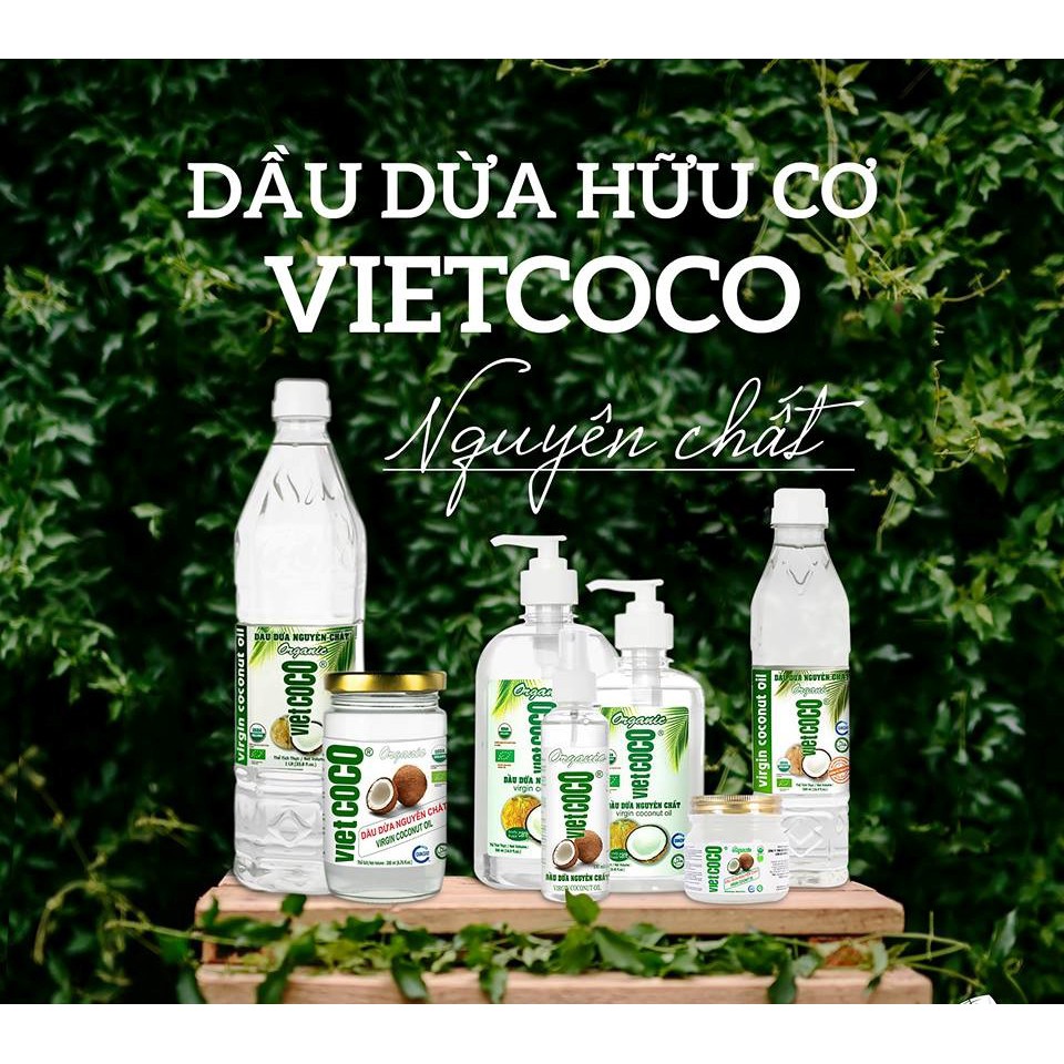 Nước cốt dừa hữu cơ Vietcoco 400ml