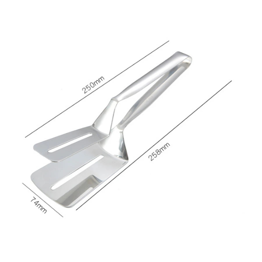 Kẹp gắp đá thức ăn - Kẹp Inox gắp thực ăn loại lớn 28cm