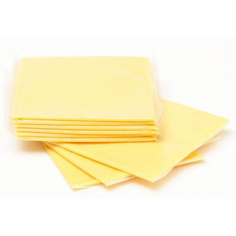 Phô mai lát cheddar slices burger Teama 120g (12 lát/gói)