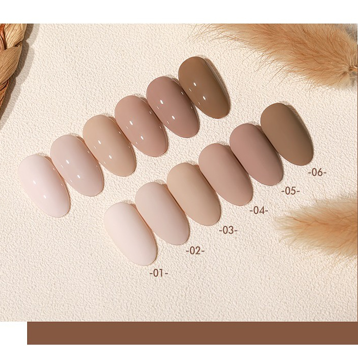 Sơn Gel AS | Mã QZ | Tone Nâu Nhạt Hazelnut