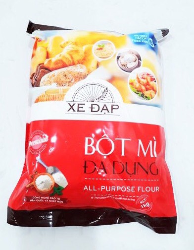 Bột mì đa dụng Xe Đạp 1Kg