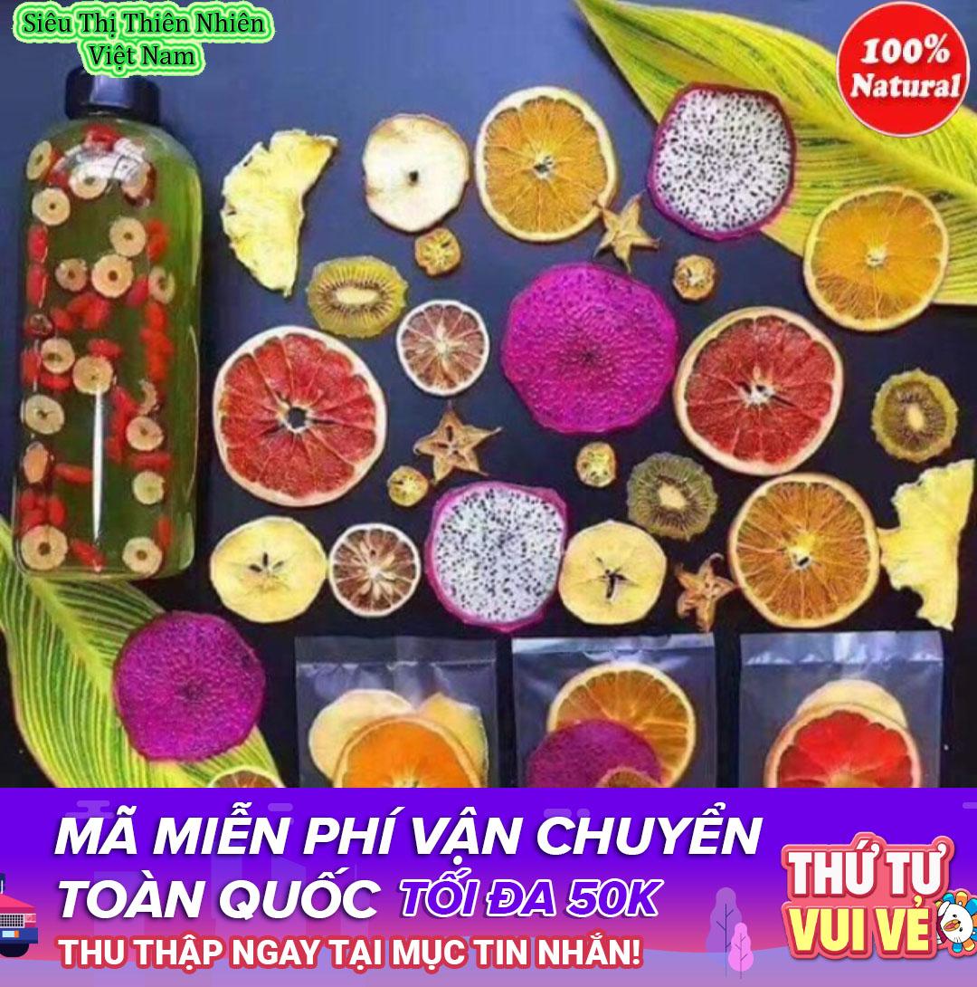Sét 30 gói  Detox Hoa Quả Sấy giảm béo có quà tặng Bấm theo dõi shop nhận ngay voucher 5% không điều kiện