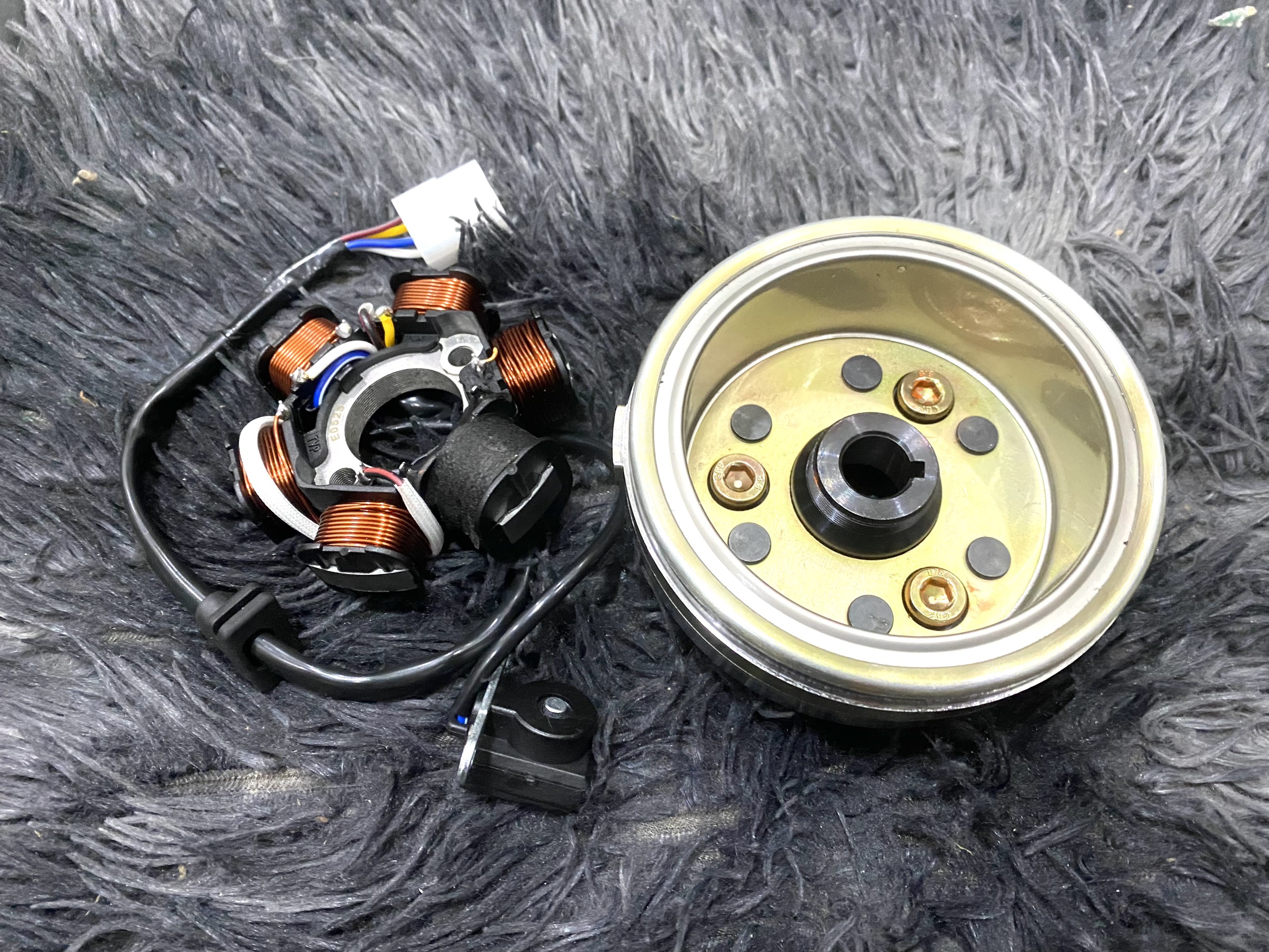 Combo lửa vô lăng max vớt cân bằng + thớt đề + cuộn lửa 6 cục dùng cho WAVE / DREAM / Ex 50 / SI 50 / SYM