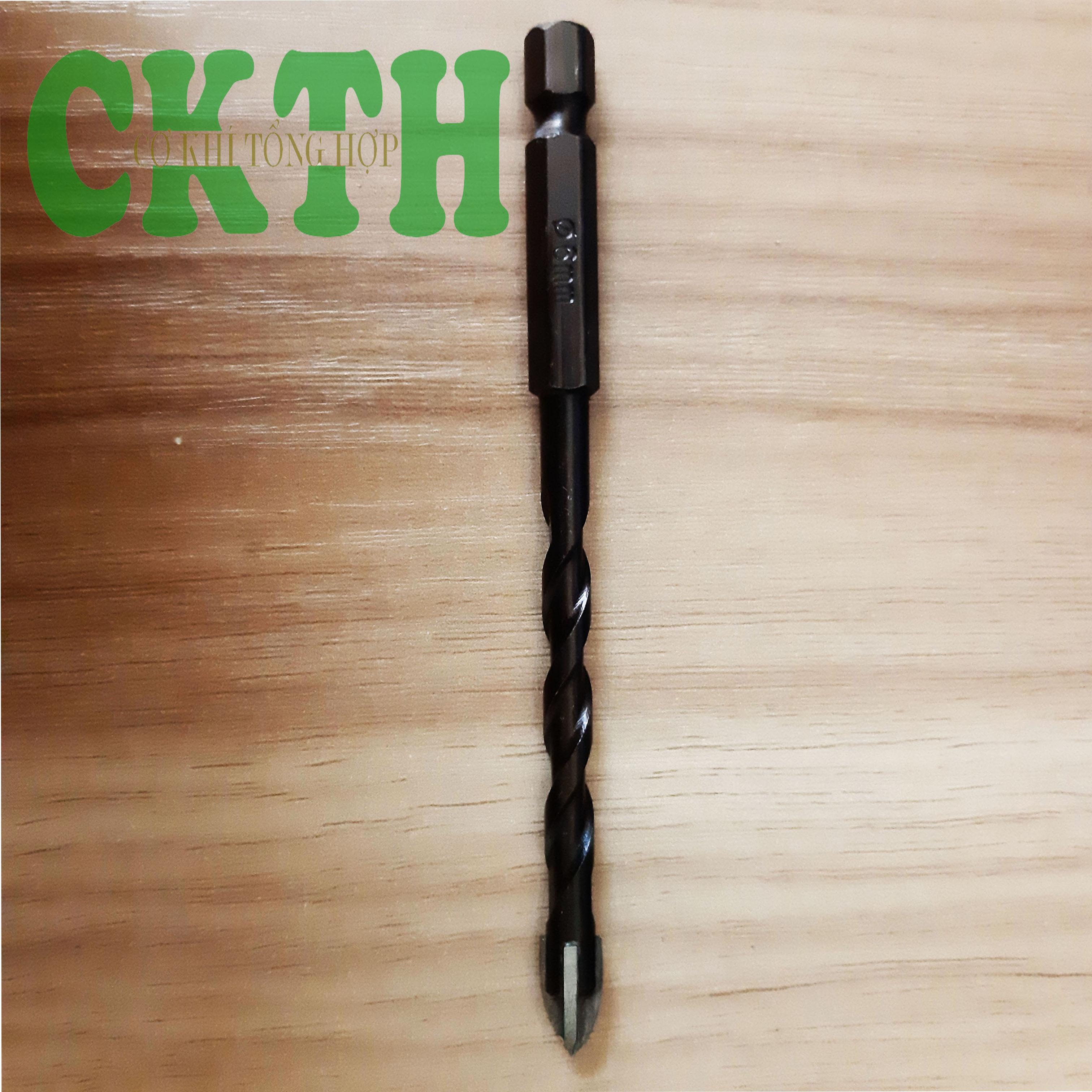 Mũi Khoan Đa Năng, Khoan Đá Hoa, Gạch Men, Tường... Phi 6