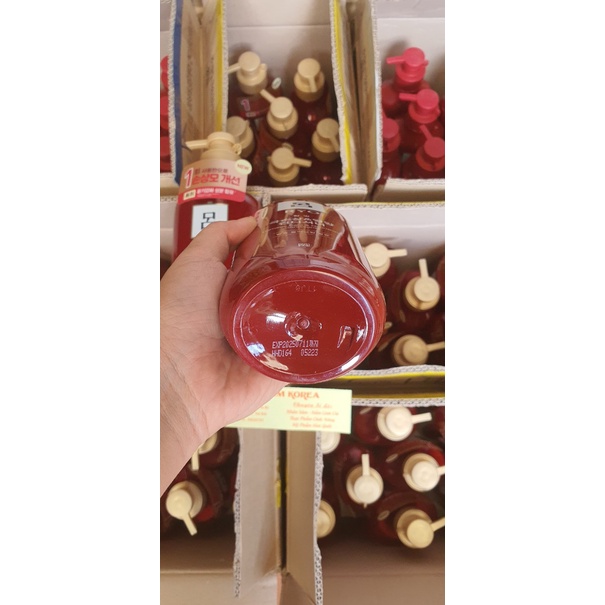 [Hàng mới về] Dầu Gội/Xả Ryo Đỏ Số 1 Hàn Quốc Chai 550ml