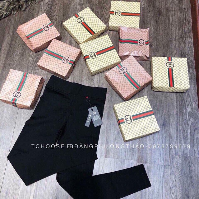 QUẦN LEGGING HỘP CẠP CAO hàng VNXK