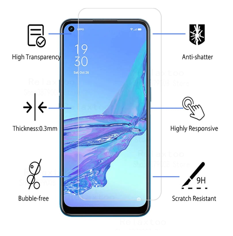 MIẾNG KÍNH CƯỜNG LỰC MÀN HÌNH OPPO A53