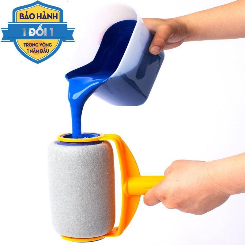 Con lăn sơn thông minh chống bẩn chổi lăn sơn lô lăn sơn cây lăn sơn thông minh công nghệ mới bộ dụng cụ lăn sơn thông minh 5 món chống bẩn không cần nhúnggiúp sơn đều màu và mịn tiết kiệm sơn sale sốc