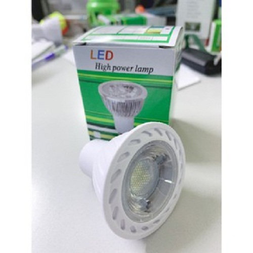 Bóng chén led cob 3w chân ghim gu5-3 ánh sáng trắng, vàng