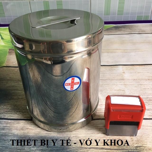 Hộp đựng bông gòn inox các size