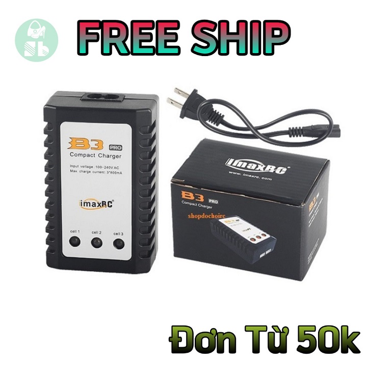 SẠC CÂN BẰNG B3 cho pin 7,4v - 11,1v (Pin 2s - 3s)
