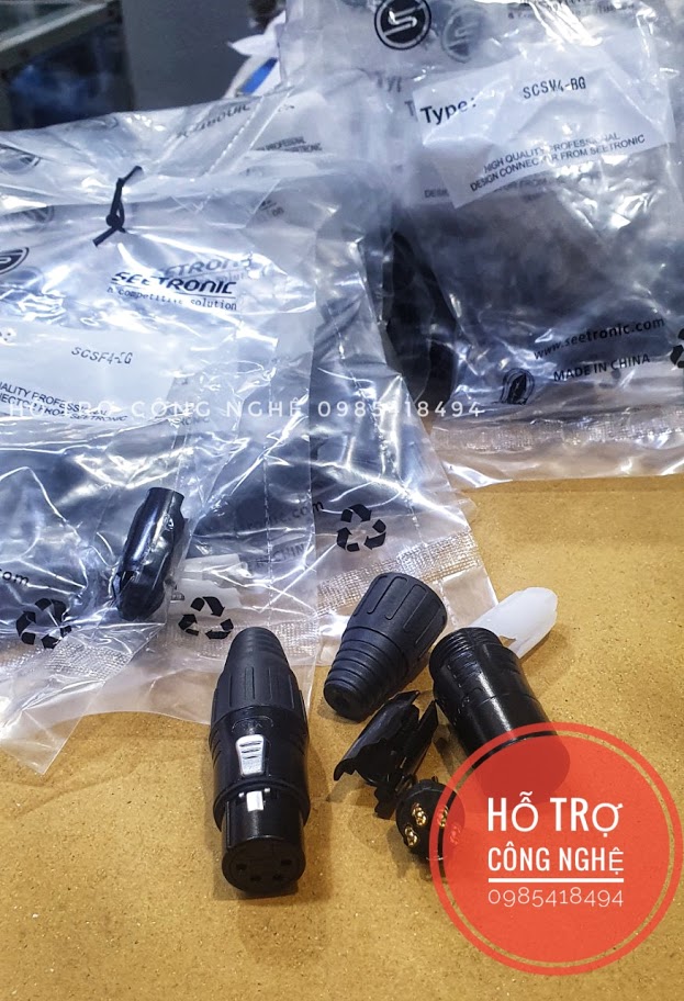 JACK CANON 4 CHÂN SEETRONIC- GIÁ BÁN 1 CHIẾC