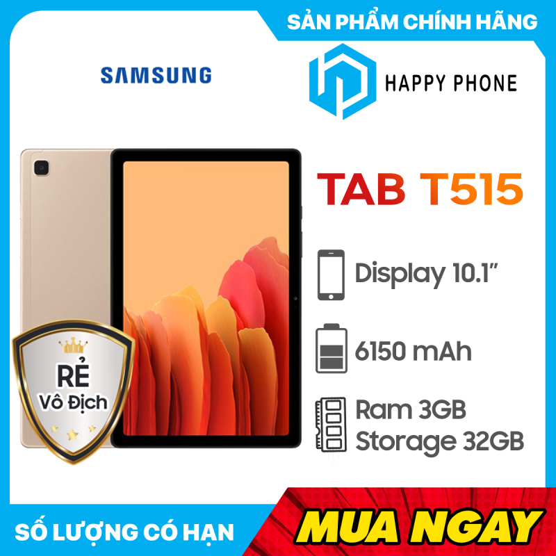Máy tính bảng Samsung Galaxy Tab A 10.1 T515 (2019) 32GB/3GB - Chính hãng, mới 100%, nguyên seal, BH 12 tháng. chính hãng
