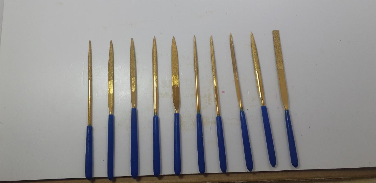 Dũa Hợp Kim Bộ 10 Cây 4mm
