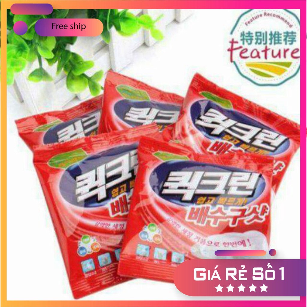 Hộp 5 gói bột thông cống Hàn Quốc