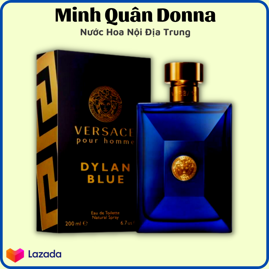 Nước Hoa Nam Versace Dylan Blue 100Ml