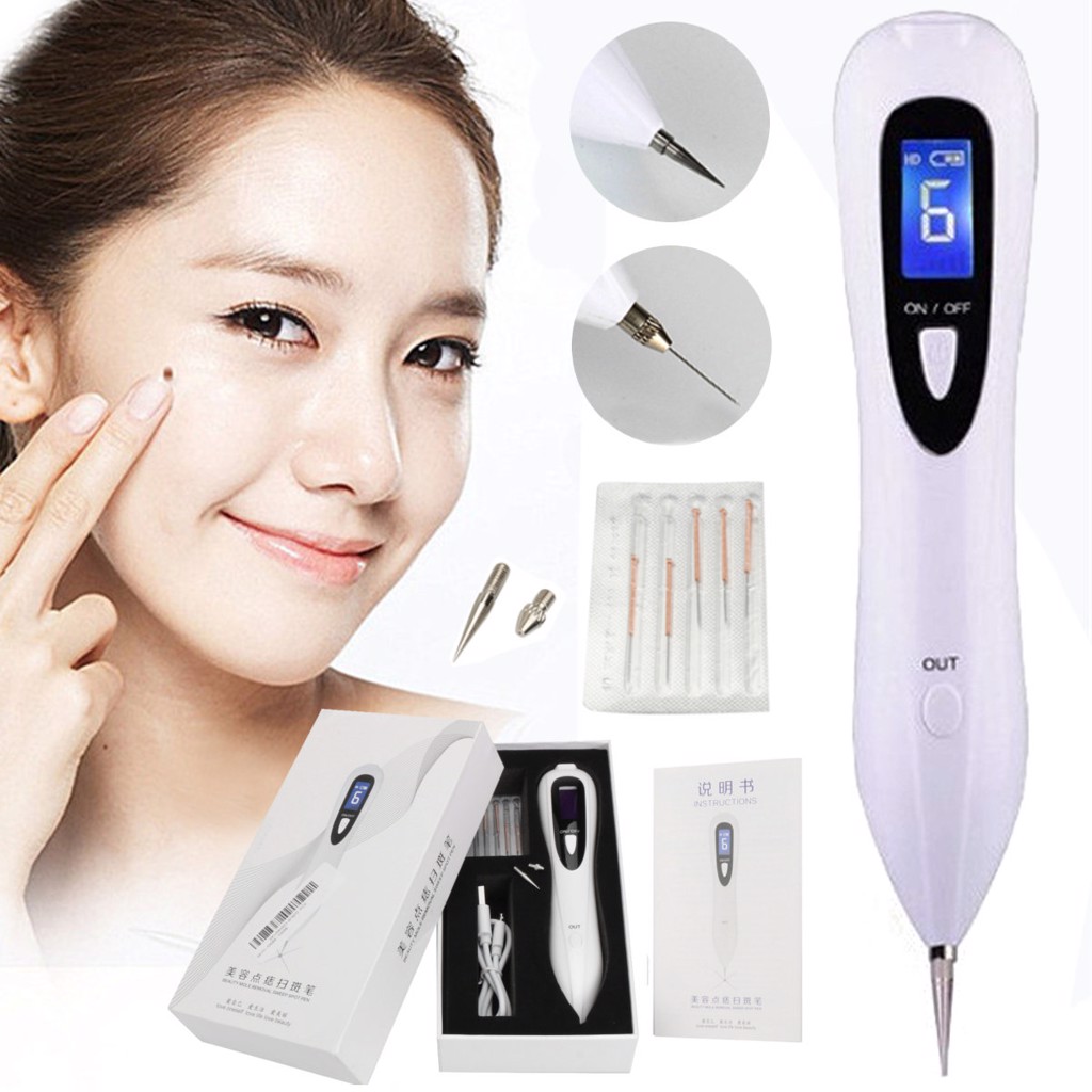 Máy Đốt Nốt Ruồi mụn thịt tàn nhang mini 9 Cấp Độ Cao Cấp-Thế Hệ Mới