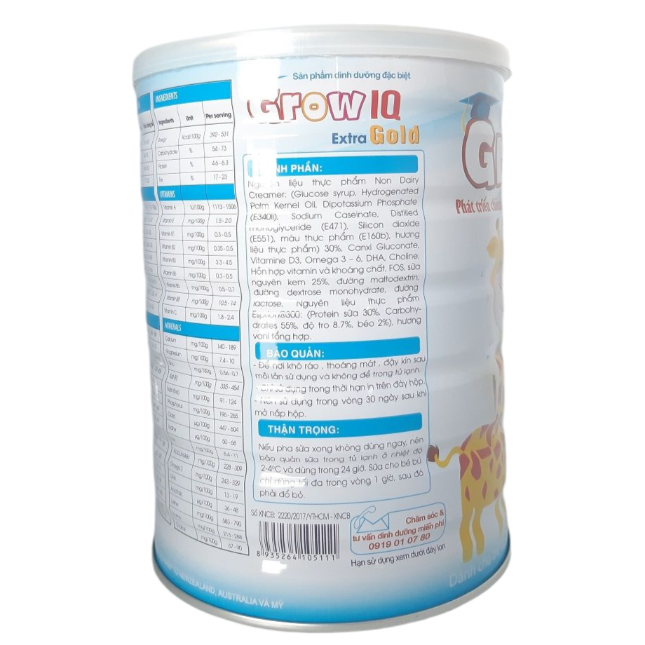Sữa tăng chiều cao cho bé Mega Export lon 900g
