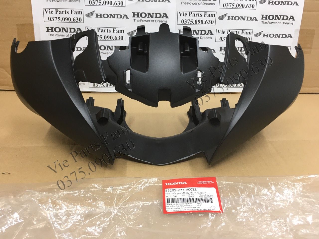 Đầu đèn/ ốp đầu trước sh 2017 - 2018 - 2019 màu trắng màu xám chính hiệu honda mới 100%