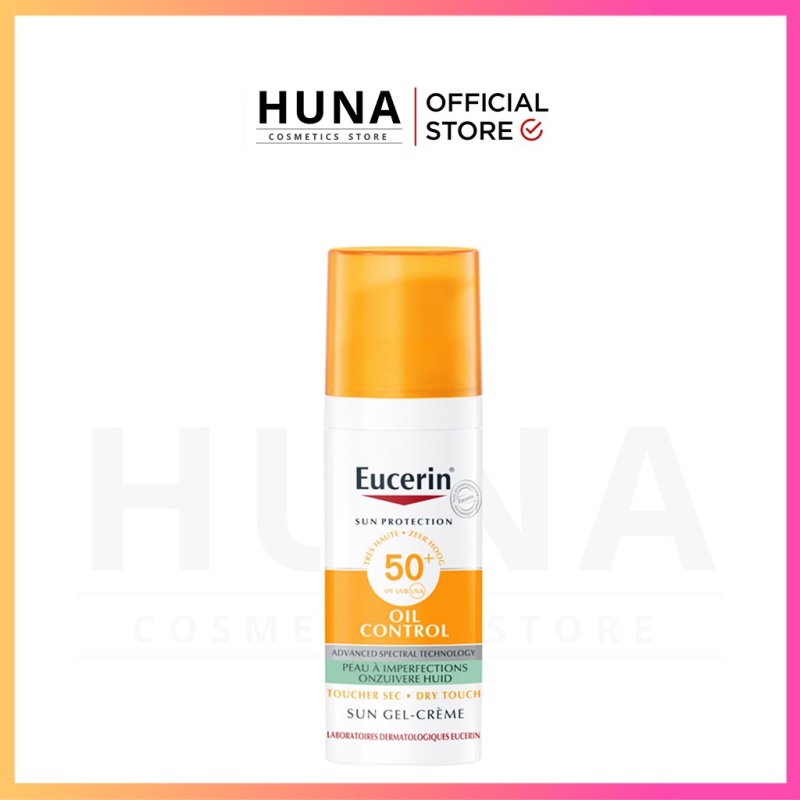 Kem Chống Nắng Eucerin Oil Control Dry Touch 50ml - Huna Cosmetics