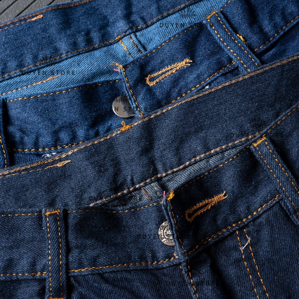 Quần Short Jean Nam Form Rộng Mẫu Trơn Vải Dày Cao Cấp