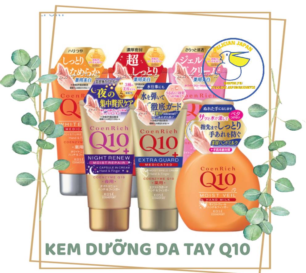 KEM DƯỠNG DA TAY Q10 80G