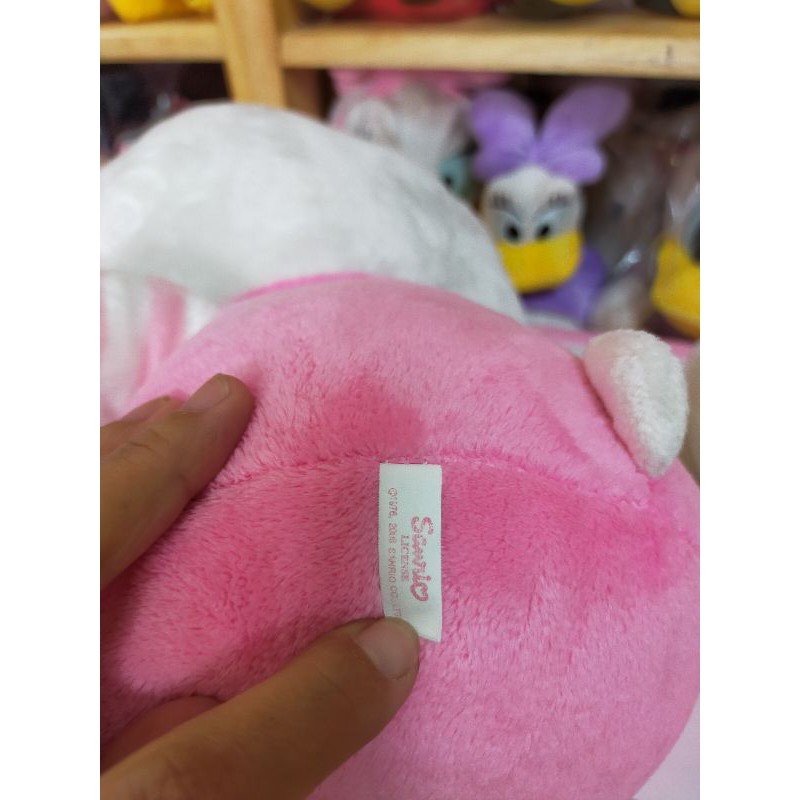 [HCM]Cặp Mèo Kitty Mặc Yếm Hồng Mới 99%