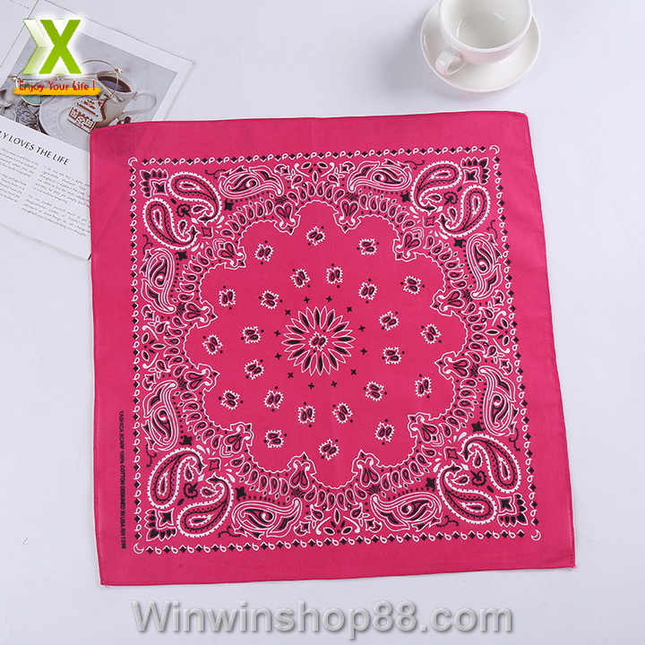 Khăn Bandana Hip Hop cá tính 55x55 cm