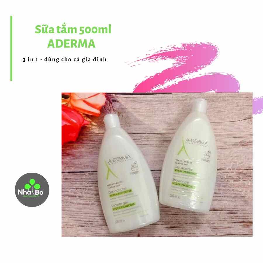 Sữa tắm Aderma cho da mụn, da viêm, da nhạy cảm (MẪU MỚI)