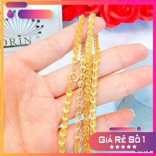 DÂY CHUYỀN ĐUÔI PHỤNG MẶT HOA MAI CAO CẤP