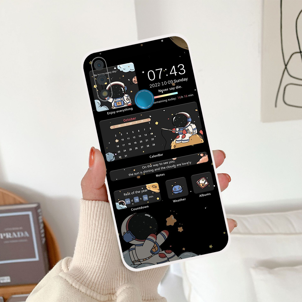 Ốp lưng Vsmart Star 3 / Star 4 hình vũ trụ, phi hành gia astronaut độc đáo