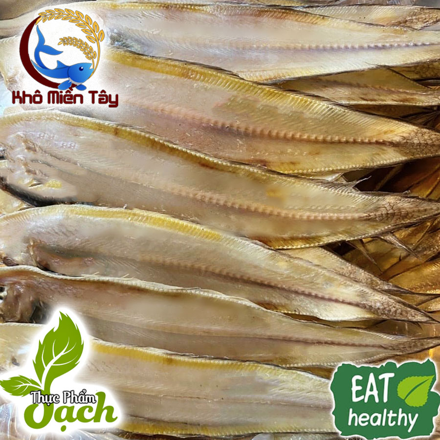 Khô Cá Lưỡi Trâu (Cá Bơn, Cá Lưỡi Bò) - Đặc Sản Khô Miền Tây