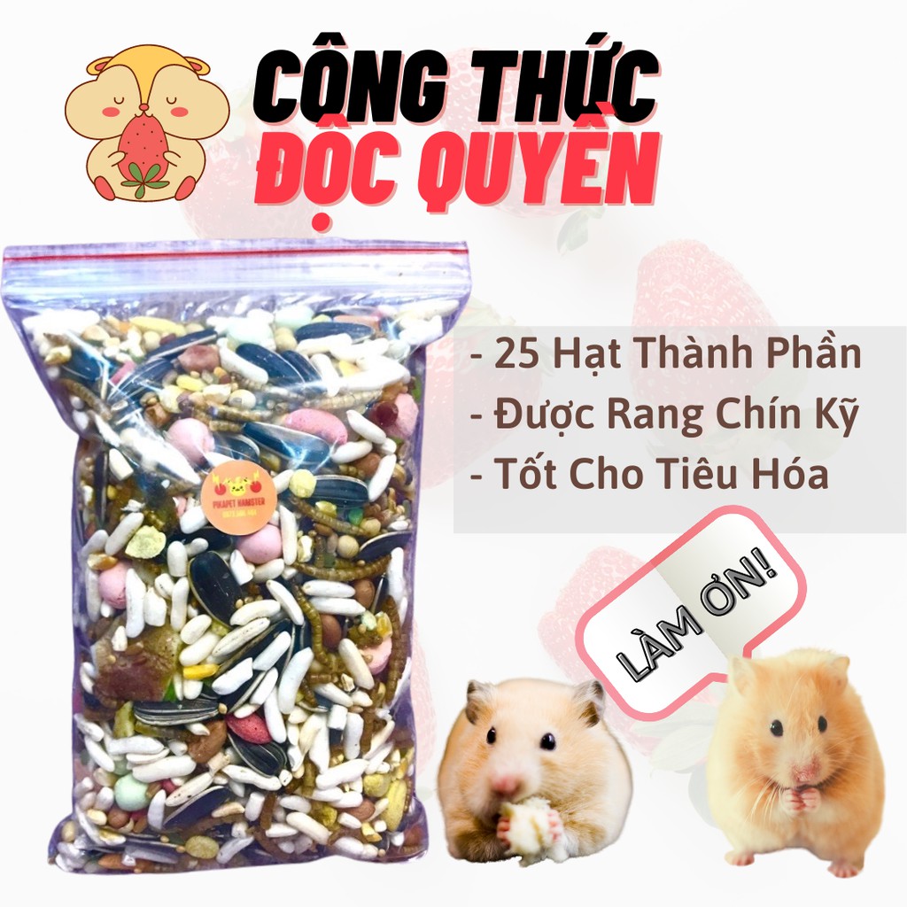 Thức ăn đặc biệt, các loại hạt ngon cho Hamster(Thức ăn trộn 200g)