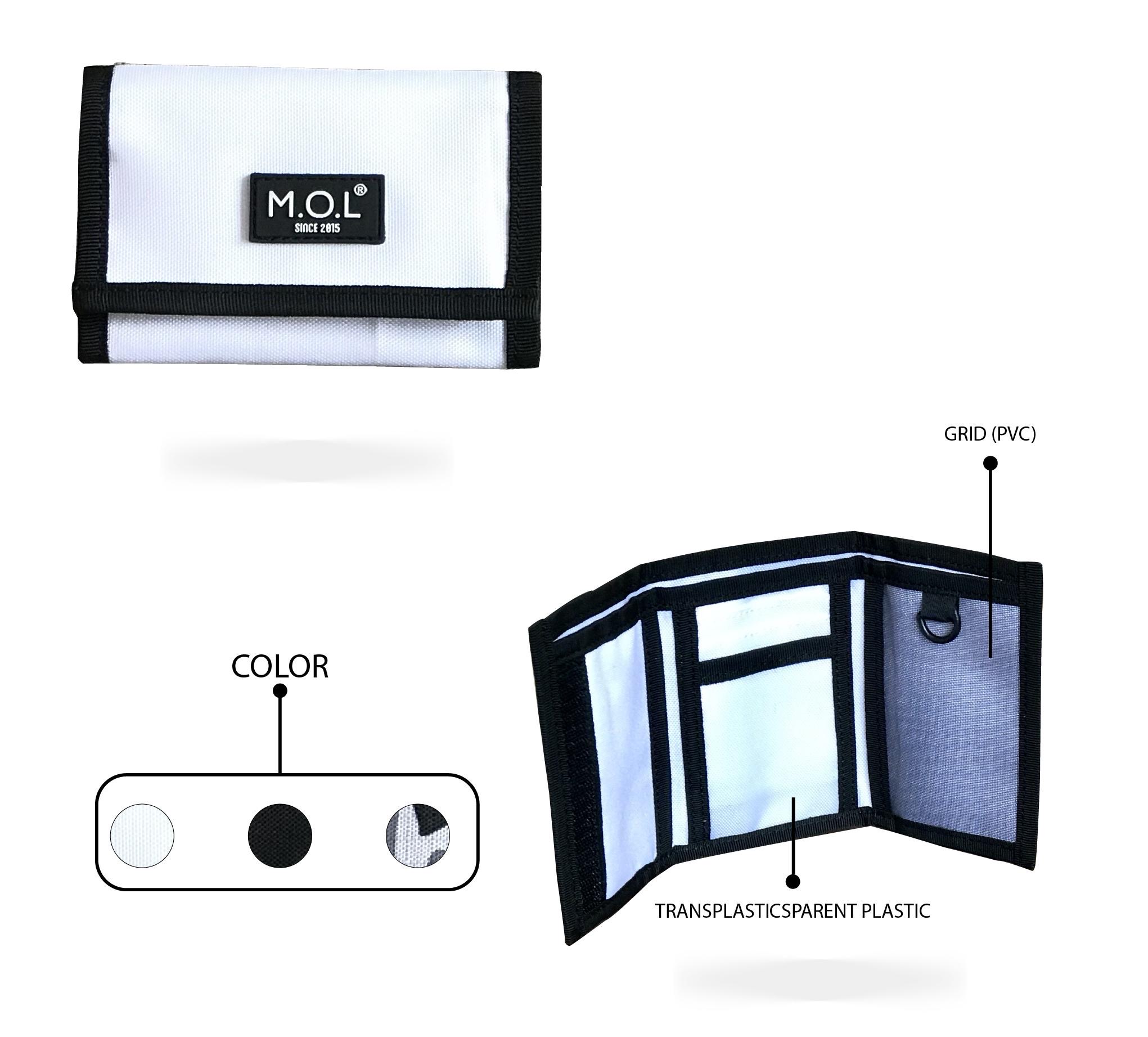 Bóp Tiền: M.O.L TRIPLE - Wallet