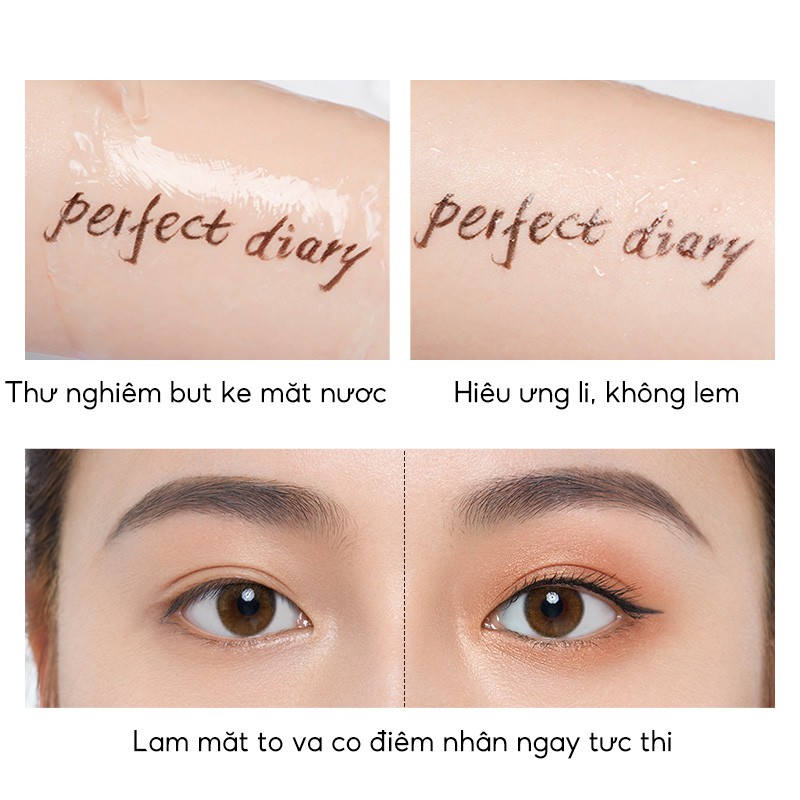 Bút Kẻ Mắt Perfect Diary Slim Long Lasting Liquid Eyeliner 4.5G