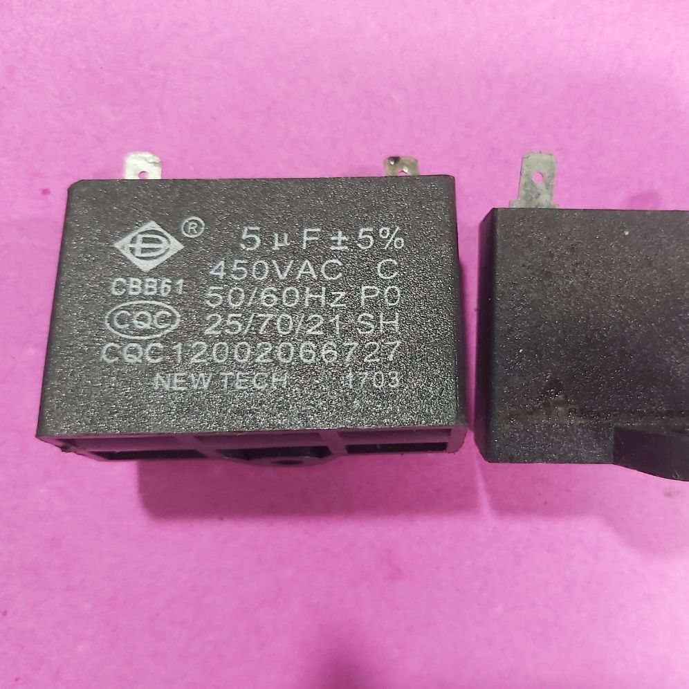 Tụ quạt đứng 5uf 450v giá 2 con