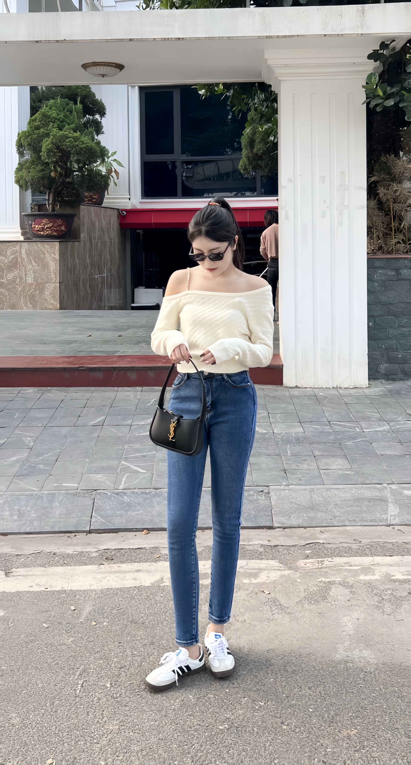 QUẦN JEANS NỮ LÓT NỈ SIÊU ẤM , CO GIÃN 4 CHIỀU