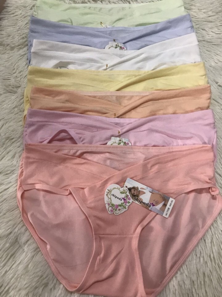 [THANH LÝ] 10 Quần Lót Bầu Cạp Chéo Cotton Đẹp Chỉ 159K