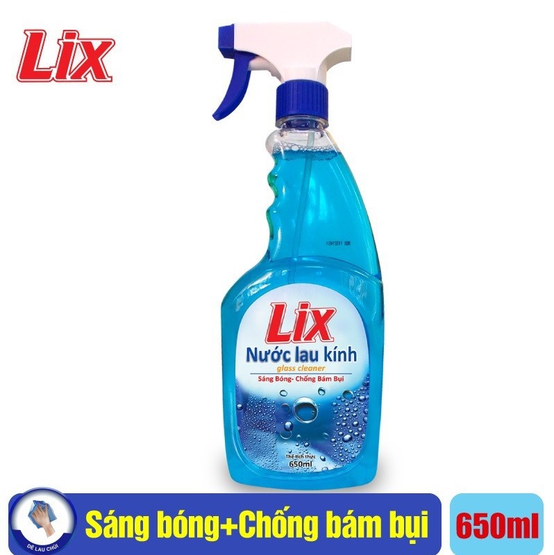 Nước lau kính LIX 650ml K0004