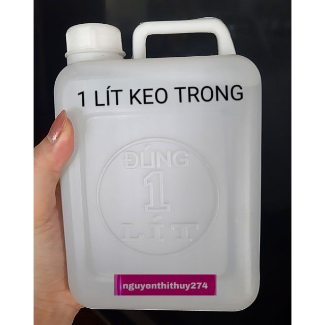 Keo trong , hồ trong siêu đặc 500ml, 1 lít