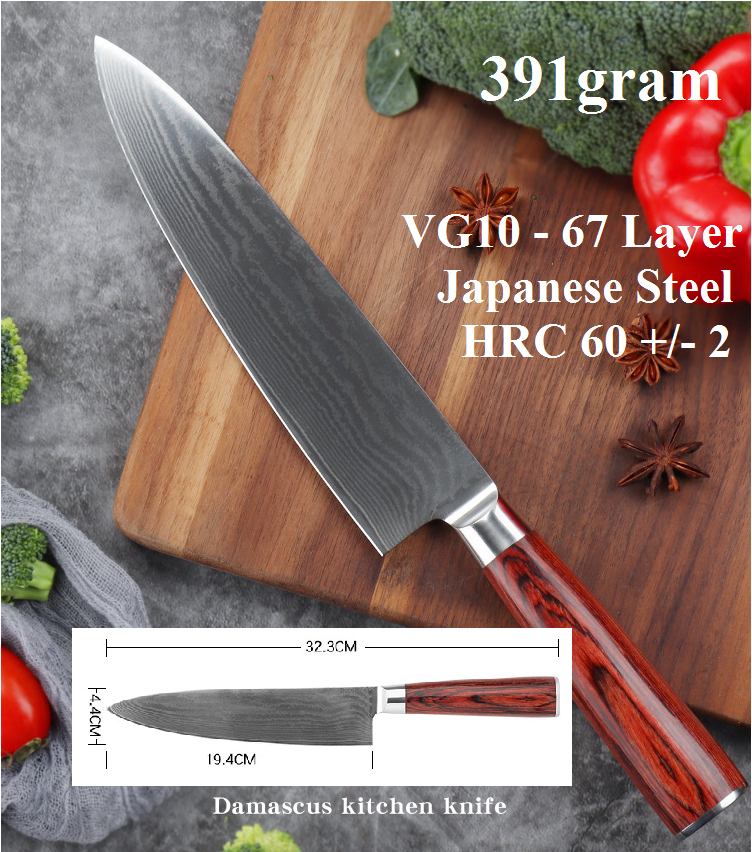 Dao bếp thép VG10 của Nhật