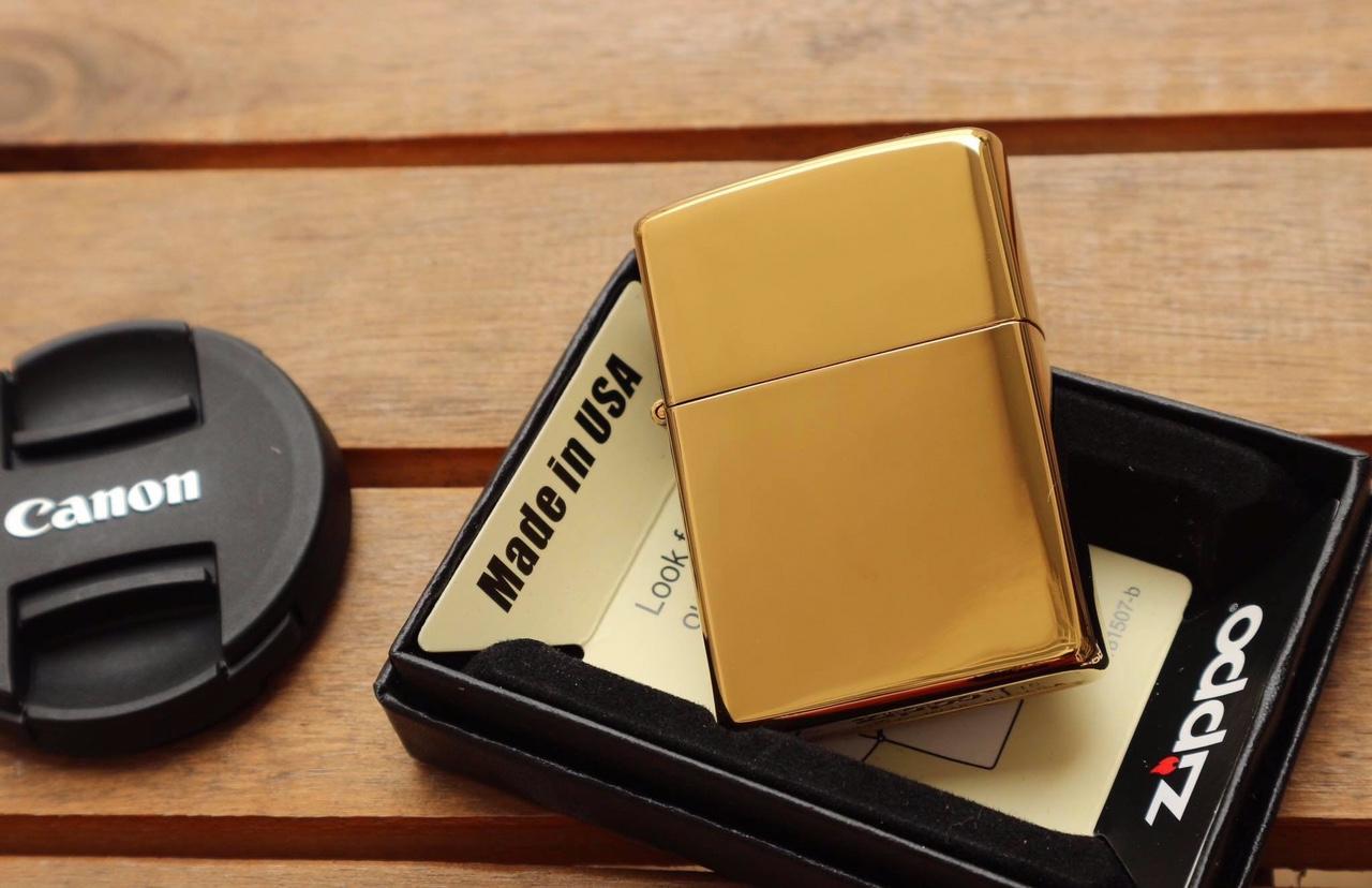 [HCM]Bật Lửa Zippo USA Trơn