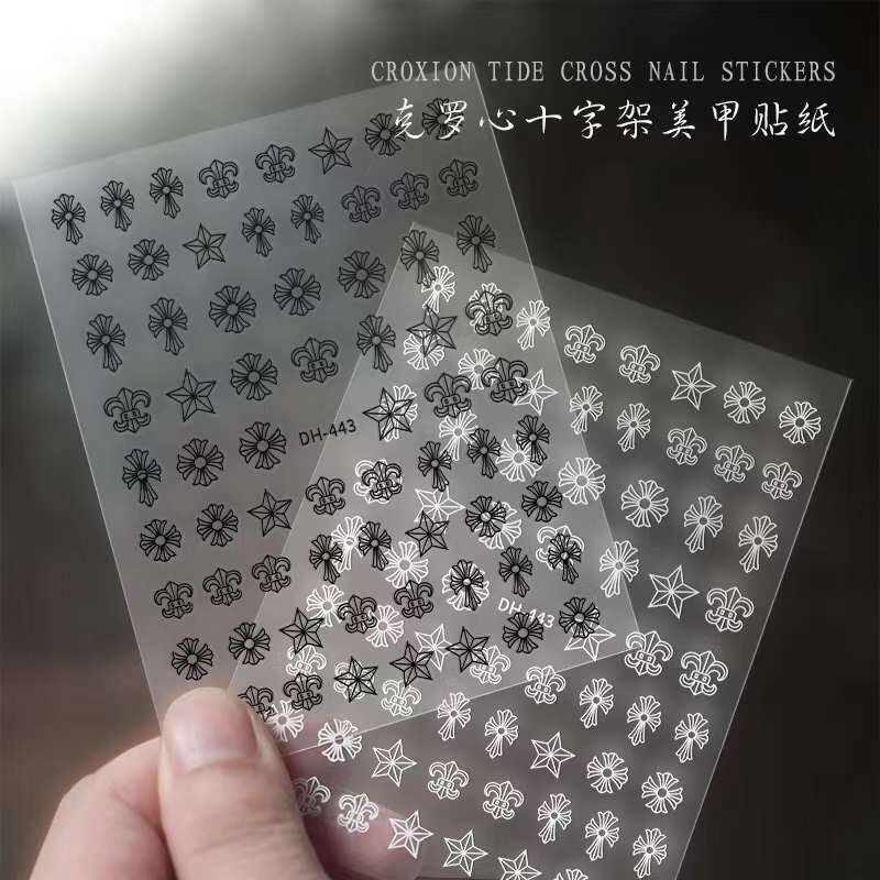 STICKER DÁN MÓNG CHỮ THẬP CỔ ĐIỂN