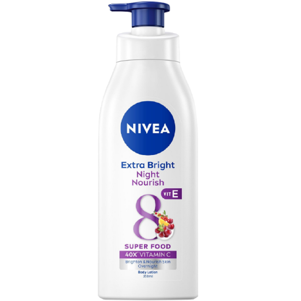 Sữa Dưỡng Thể Nivea 400ml Làm Trắng Da Nivea Ban Đêm Extra White Night Nourish